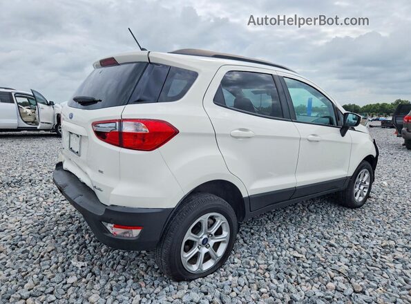 MAJ6P1UL5JC222068 2018 FORD ECOSPORT White Հետևի աջ