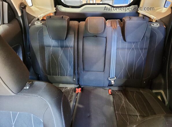 MAJ6P1UL6JC164472 2018 FORD ECOSPORT Black Rear seats view