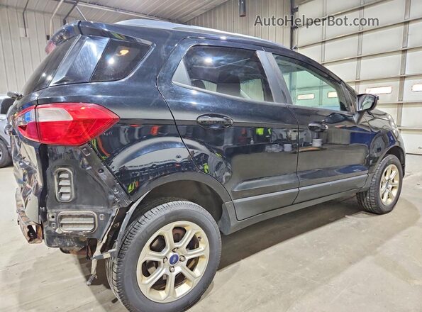 MAJ6P1UL6JC164472 2018 FORD ECOSPORT Black Rear right