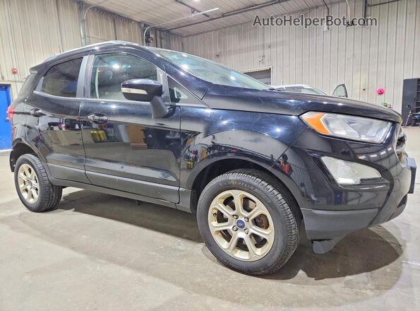 MAJ6P1UL6JC164472 2018 FORD ECOSPORT Black Front right