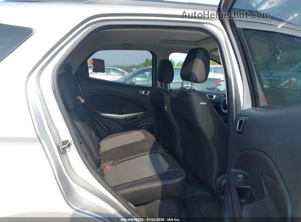 MAJ6P1UL6JC180090 2018 FORD ECOSPORT Silver Widok naklejki z numerem VIN