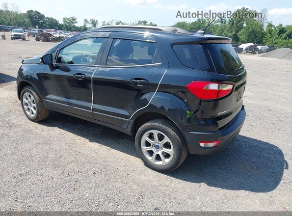 MAJ6P1UL6JC220099 2018 FORD ECOSPORT Black Tył lewy