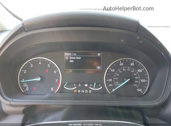 MAJ6P1UL6JC220099 2018 FORD ECOSPORT Black Widok tylnych siedzeń