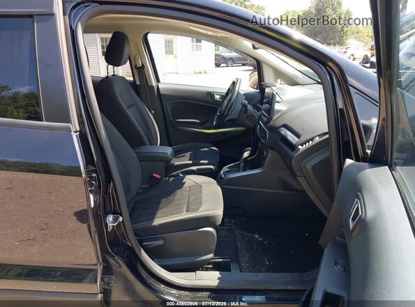 MAJ6P1UL6JC220099 2018 FORD ECOSPORT Black Widok wnętrza z przodu