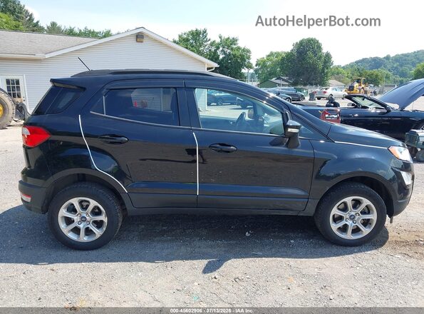 MAJ6P1UL6JC220099 2018 FORD ECOSPORT Black Widok wnętrza z tyłu