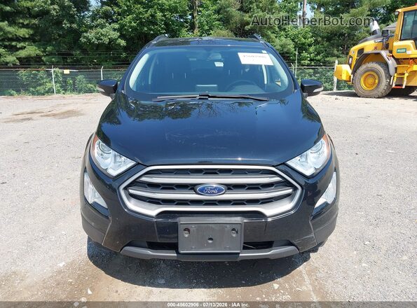 MAJ6P1UL6JC220099 2018 FORD ECOSPORT Black Widok zestawu wskaźników