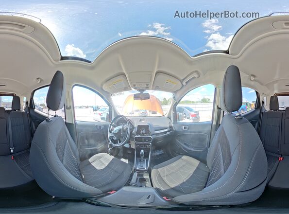 MAJ6P1UL6JC240658 2018 FORD ECOSPORT Orange 