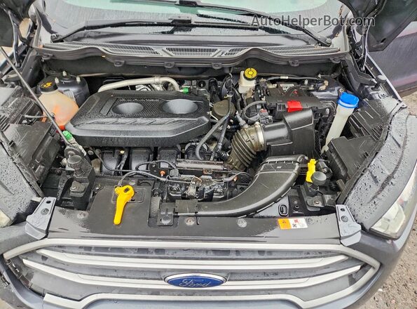 MAJ6P1UL7JC161497 2018 FORD ECOSPORT Gray Вид підкапотного простору