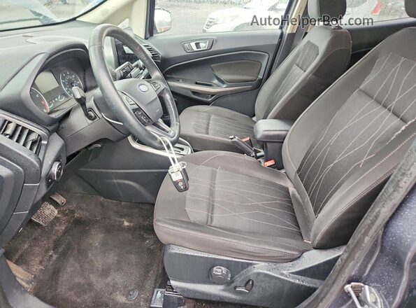 MAJ6P1UL7JC161497 2018 FORD ECOSPORT Gray Вид салону спереду