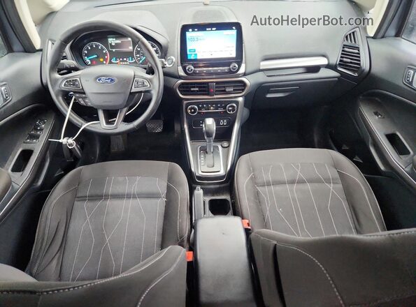 MAJ6P1UL7JC161497 2018 FORD ECOSPORT Gray Вид панелі приладів