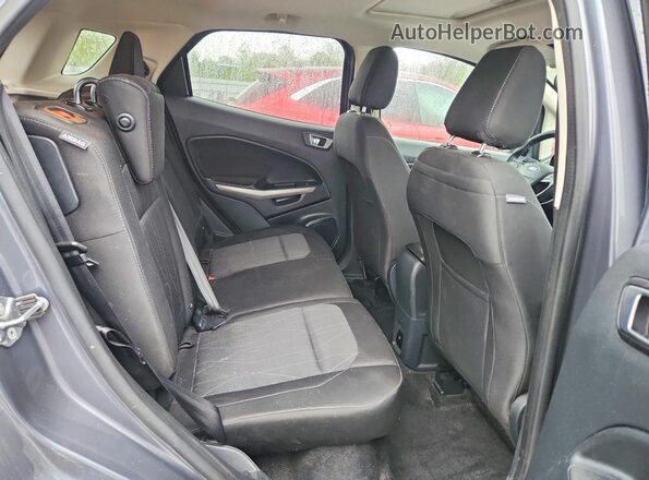 MAJ6P1UL7JC161497 2018 FORD ECOSPORT Gray Вид задньої частини салону