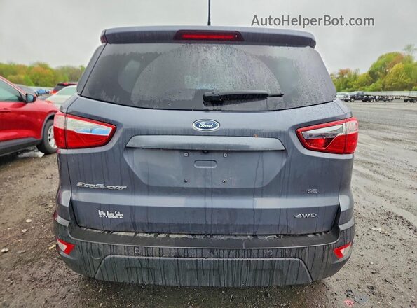MAJ6P1UL7JC161497 2018 FORD ECOSPORT Gray Вид ззаду