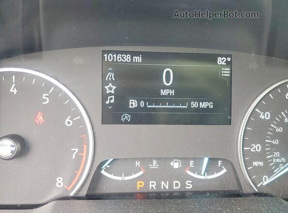 MAJ6P1UL7JC179367 2018 FORD ECOSPORT Угольный Вид щитка приборов