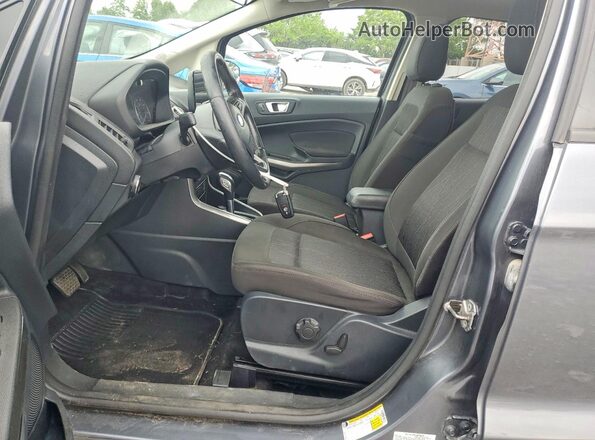 MAJ6P1UL7JC179367 2018 FORD ECOSPORT Угольный Вид салона спереди