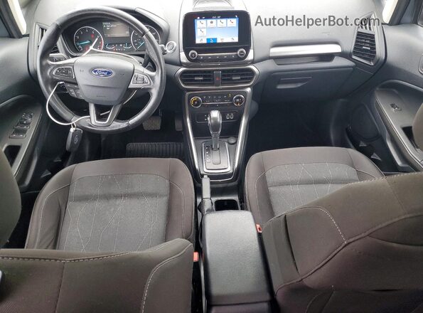 MAJ6P1UL7JC179367 2018 FORD ECOSPORT Угольный Вид панели приборов