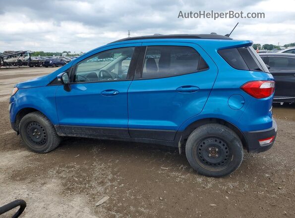 MAJ6P1UL7JC239812 2018 FORD ECOSPORT Blue Trasero izquierdo
