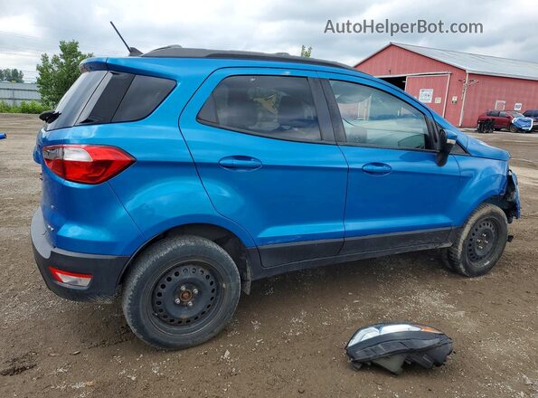 MAJ6P1UL7JC239812 2018 FORD ECOSPORT Blue Trasero derecho