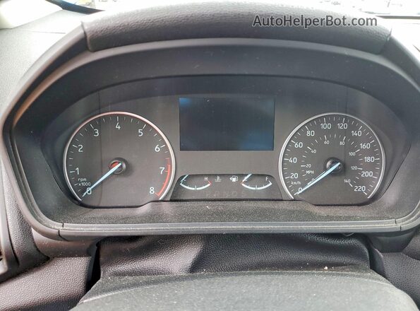 MAJ6P1UL7JC239812 2018 FORD ECOSPORT Blue Vista del cuadro de instrumentos