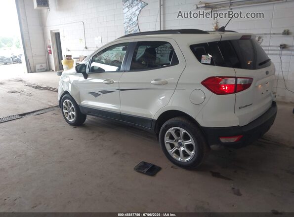 MAJ6P1UL8JC248065 2018 FORD ECOSPORT White Tył lewy