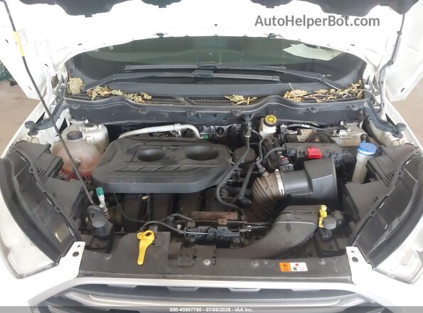 MAJ6P1UL8JC248065 2018 FORD ECOSPORT White Widok z tyłu