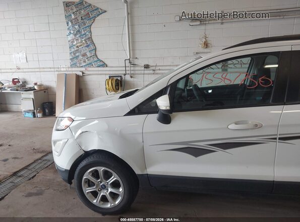 MAJ6P1UL8JC248065 2018 FORD ECOSPORT White Widok wnętrza 360 stopni
