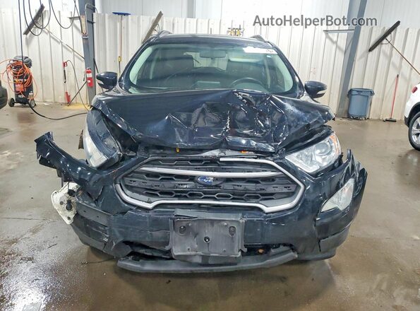 MAJ6P1UL8JC248468 2018 FORD ECOSPORT Black Widok z przodu