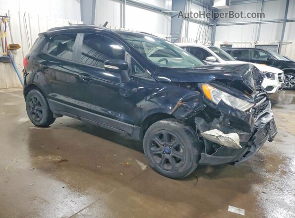 MAJ6P1UL8JC248468 2018 FORD ECOSPORT Black Przód prawy
