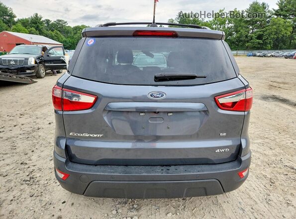 MAJ6P1UL9JC243201 2018 FORD ECOSPORT Gray Rear view