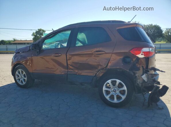 MAJ6P1ULXJC206464 2018 FORD ECOSPORT Orange უკანა მარცხენა