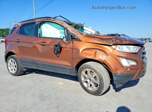 MAJ6P1ULXJC206464 2018 FORD ECOSPORT Orange წინა მარჯვენა