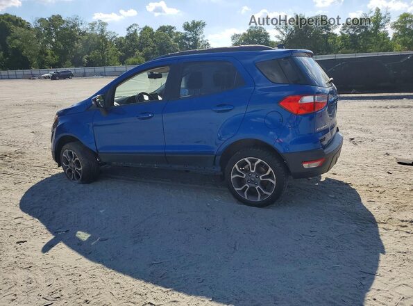 MAJ6P1ULXJC227170 2018 FORD ECOSPORT Blue Tył lewy