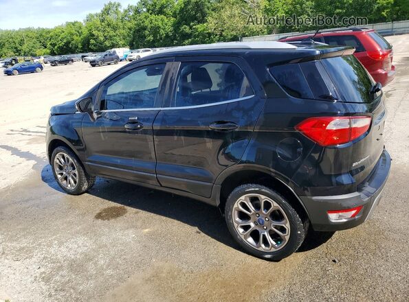 MAJ6P1WL0JC182625 2018 FORD ECOSPORT Black Tył lewy