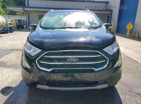 MAJ6P1WL0JC182625 2018 FORD ECOSPORT Black Widok z przodu