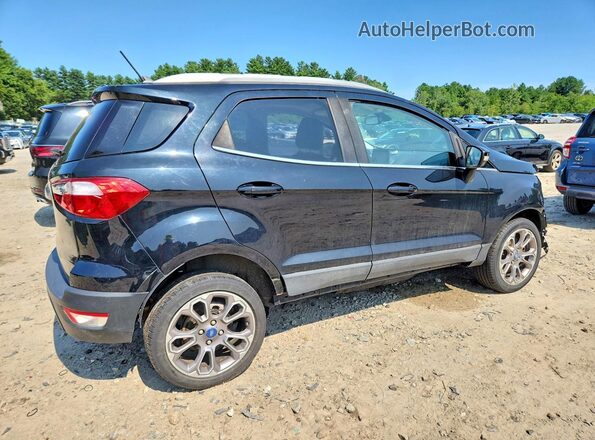 MAJ6P1WL0JC189266 2018 FORD ECOSPORT Черный Задняя правая четверть