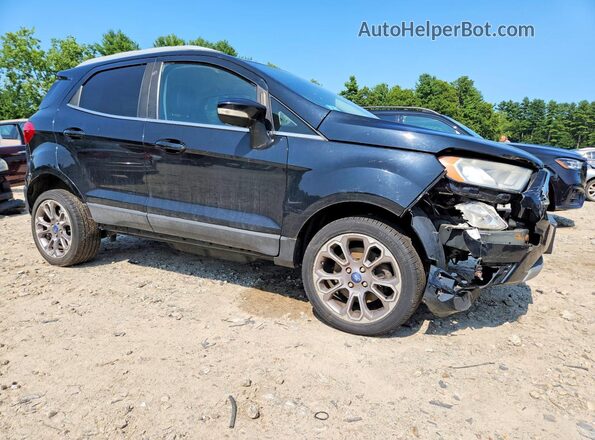MAJ6P1WL0JC189266 2018 FORD ECOSPORT Черный Передняя правая четверть