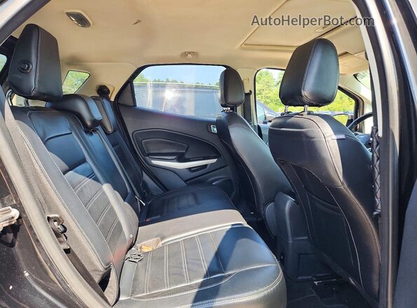MAJ6P1WL0JC189266 2018 FORD ECOSPORT Черный Вид задней части салона