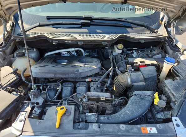 MAJ6P1WL1JC191415 2018 FORD ECOSPORT Silver ძრავის განყოფილების ხედი