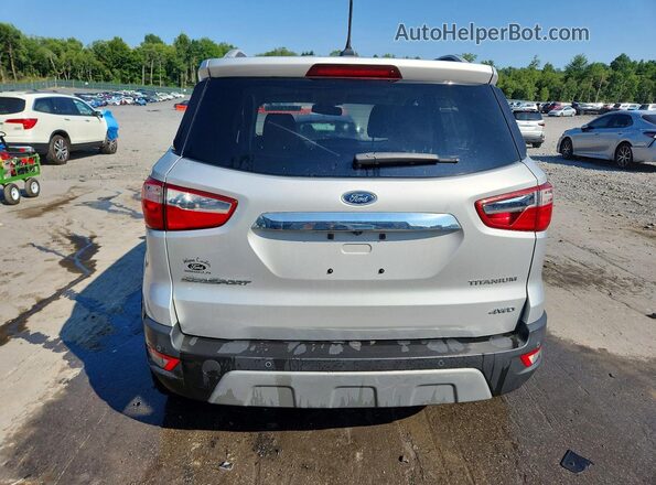 MAJ6P1WL1JC191415 2018 FORD ECOSPORT Silver უკანა ხედი