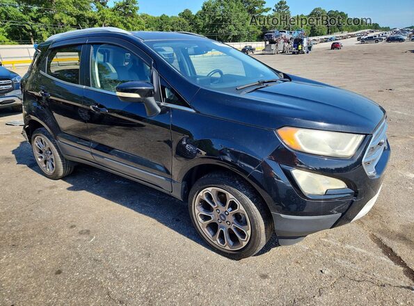 MAJ6P1WL2JC194971 2018 FORD ECOSPORT Black Առջևի աջ