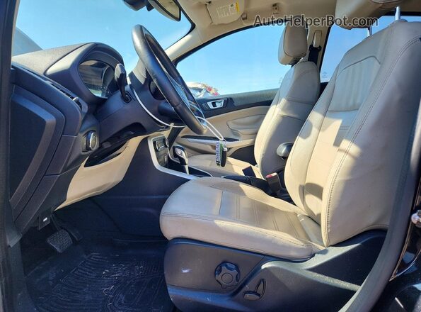 MAJ6P1WL2JC194971 2018 FORD ECOSPORT Black Սալոնի դիմացի տեսք