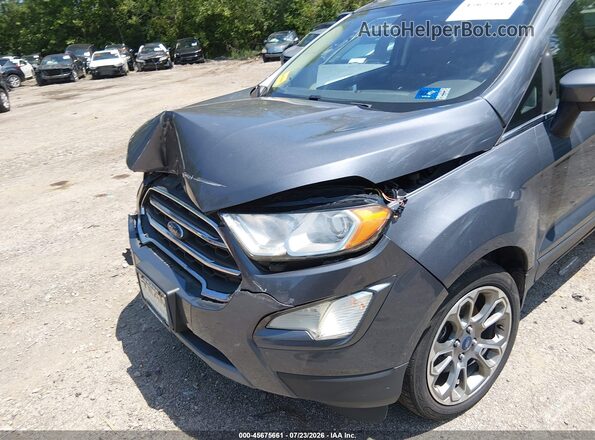 MAJ6P1WL5JC159258 2018 FORD ECOSPORT Серый Вид спереди