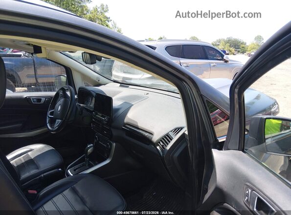 MAJ6P1WL5JC159258 2018 FORD ECOSPORT Серый Вид салона спереди