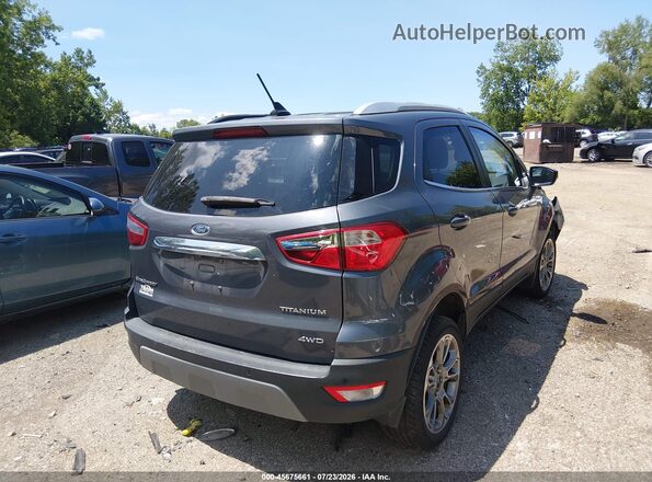 MAJ6P1WL5JC159258 2018 FORD ECOSPORT Серый Задняя правая четверть