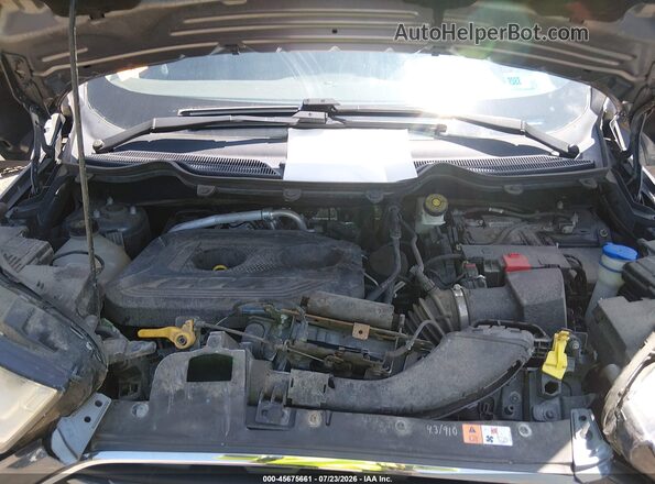 MAJ6P1WL5JC159258 2018 FORD ECOSPORT Серый Вид сзади