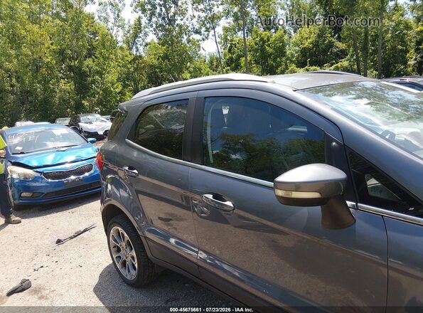 MAJ6P1WL5JC159258 2018 FORD ECOSPORT Серый Вид задней части салона