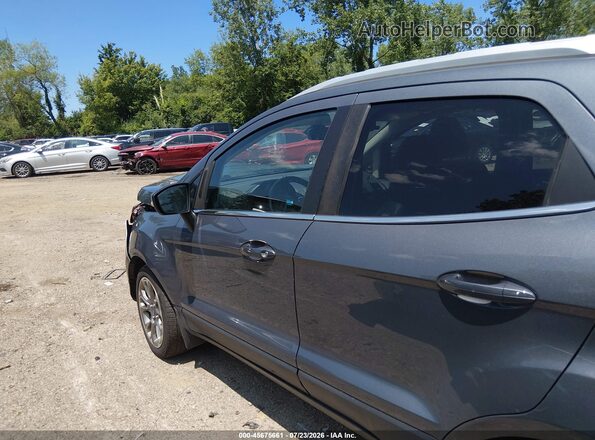 MAJ6P1WL5JC159258 2018 FORD ECOSPORT Серый Панорамный вид салона 360°