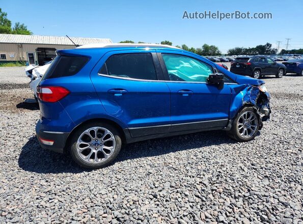 MAJ6P1WL5JC206871 2018 FORD ECOSPORT Blue Trasero derecho