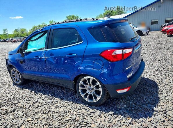 MAJ6P1WL5JC206871 2018 FORD ECOSPORT Blue Trasero izquierdo