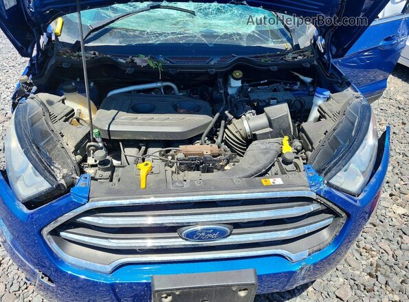 MAJ6P1WL5JC206871 2018 FORD ECOSPORT Blue Vista interior trasera