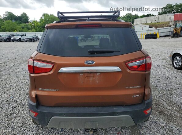 MAJ6P1WL6JC201792 2018 FORD ECOSPORT Коричневый Вид сзади
